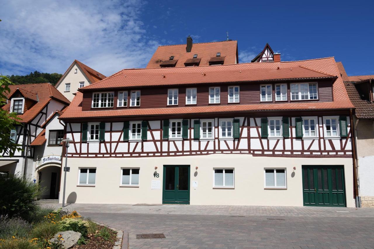 Das Schiefe Haus Wohnung Starkenburg Heppenheim  Экстерьер фото